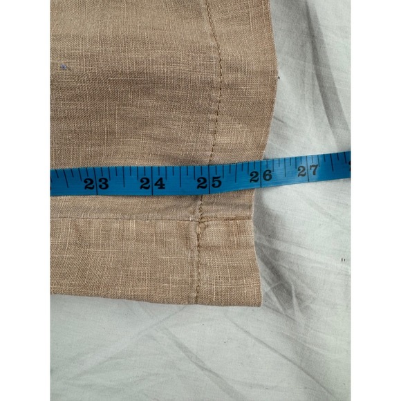 Nicole Miller New York Linen Wide Leg Belted High Waisted Pants Women's Size 8 - Picture 10 of 12